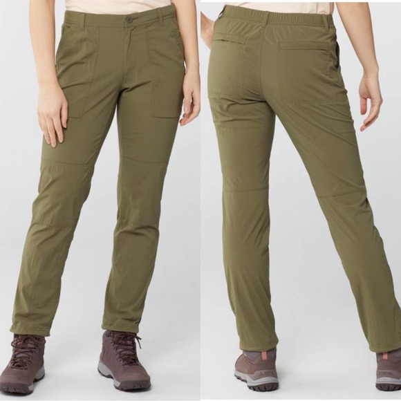 REI Pants & Jumpsuits Rei Pants Womens Army Cot Green Savanna Trail Hiking Athletic Active